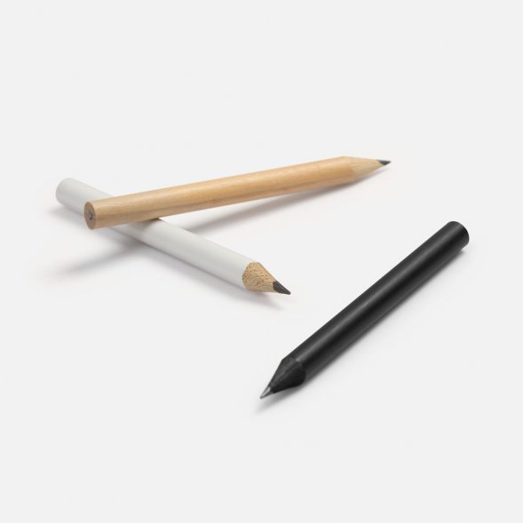 Карандаш простой Mini, белый 