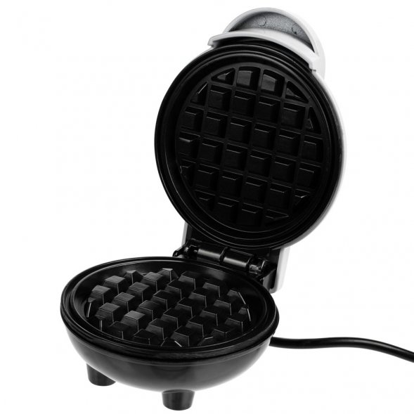 Электрическая вафельница GoRound, белая 