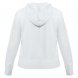 Толстовка женская Hooded Full Zip белая 