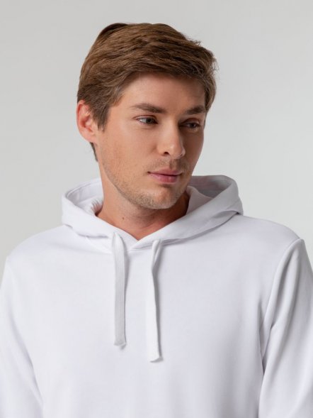 Худи унисекс Sublimatism, белое 