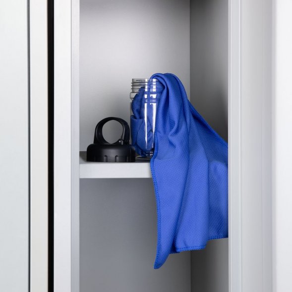 Охлаждающее полотенце Frio Mio в бутылке, синее 