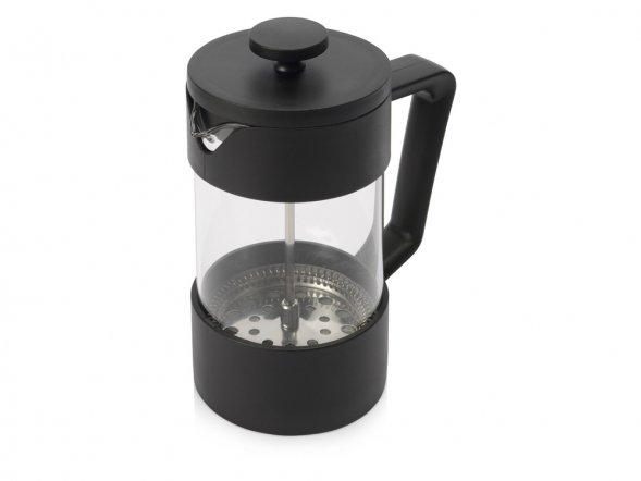 Пластиковый френч-пресс Intense, 600мл, черный 