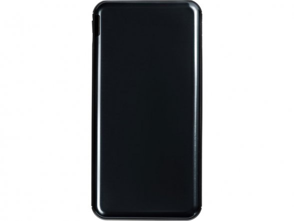 Внешний аккумулятор Forge v.2, металл, 10000mah, черный 