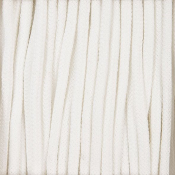 Круглый шнур Lasso S, белый, 10 см 