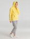 Толстовка с капюшоном унисекс King, желтая 