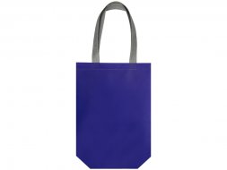 Сумка для шопинга Utility ламинированная, синий матовый