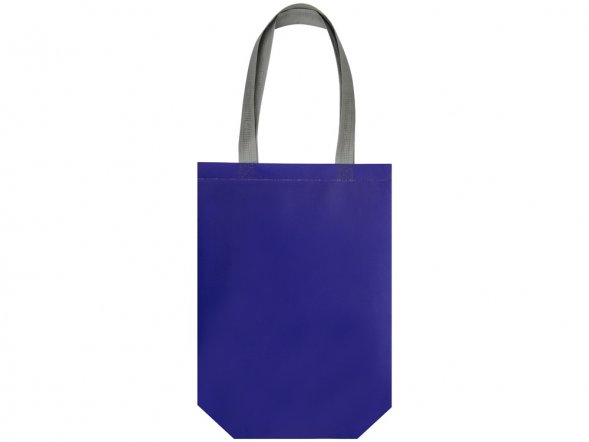 Сумка для шопинга Utility ламинированная, синий матовый 