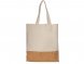 Сумка для шопинга Corky хлопковая со вставкой из пробки 