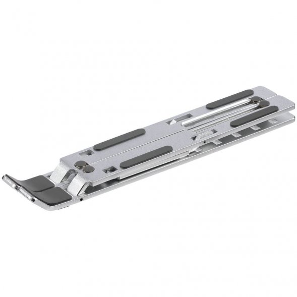 Подставка для ноутбука и планшета Scaffold, серебристая 