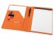 Папка для документов Делос, черный/оранжевый (P) 