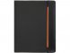 Папка для документов Делос, черный/оранжевый (P) 