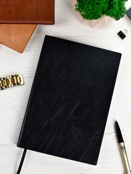 Ежедневник Martos, недатированный, черный 