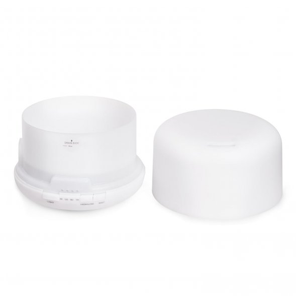 Увлажнитель-ароматизатор воздуха с подсветкой Aero, белый 