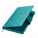 Ежедневник Ritz недатированный, бирюзовый, твердая обложка 