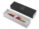 Шариковая ручка Parker IM Premium K318  Red GT, стержень: M, цвет чернил: blue, в подарочной упаковке. 