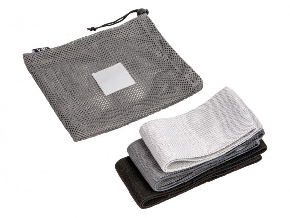 Набор тканевых фитнес резинок, 8см 