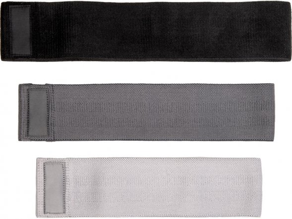 Набор тканевых фитнес резинок, 8см 