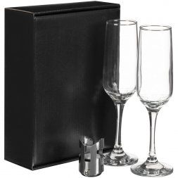 Набор для шампанского Isabella, в черной упаковке