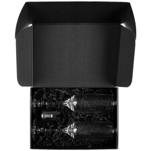 Набор для шампанского Isabella, в черной упаковке 