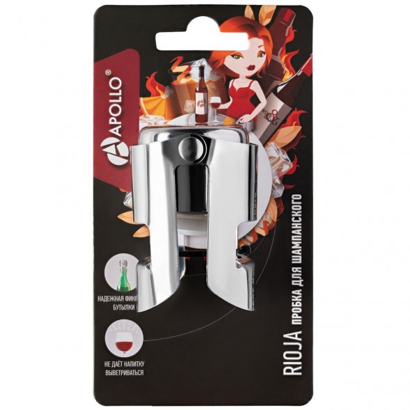 Набор для шампанского Isabella, в черной упаковке 