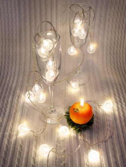 Гирлянда «Брызги шампанского», светодиодная 