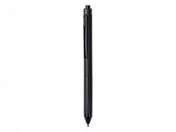 Ручка мультисистемная металлическая System в футляре, 3 цвета (красный, синий, черный) и карандаш (P) 