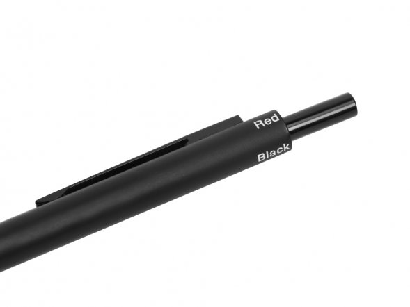 Ручка мультисистемная металлическая System в футляре, 3 цвета (красный, синий, черный) и карандаш (P) 