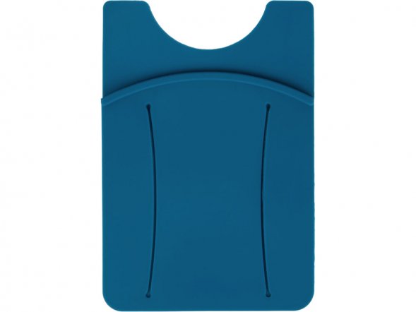 Картхолдер для телефона с держателем Trighold, сине-зеленый 