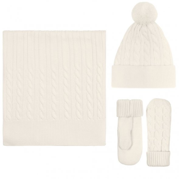 Варежки Heat Trick, белые (молочные) 