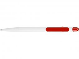 Ручка шариковая Этюд, белый/красный