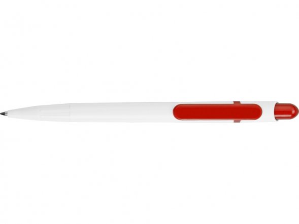 Ручка шариковая Этюд, белый/красный 