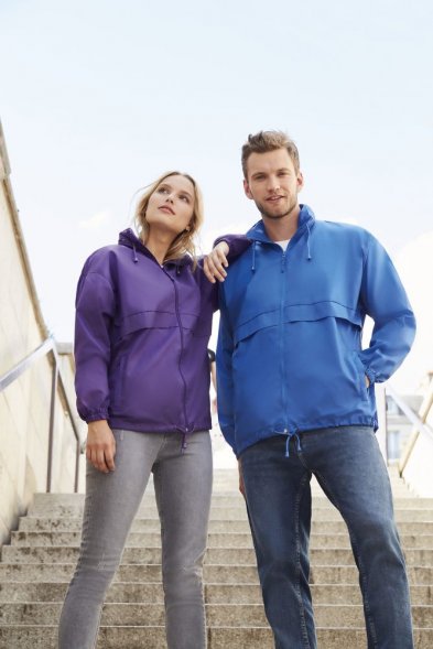 Ветровка из нейлона Surf 210, оранжевая 