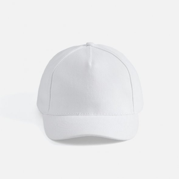 Бейсболка Long Beach, белая 