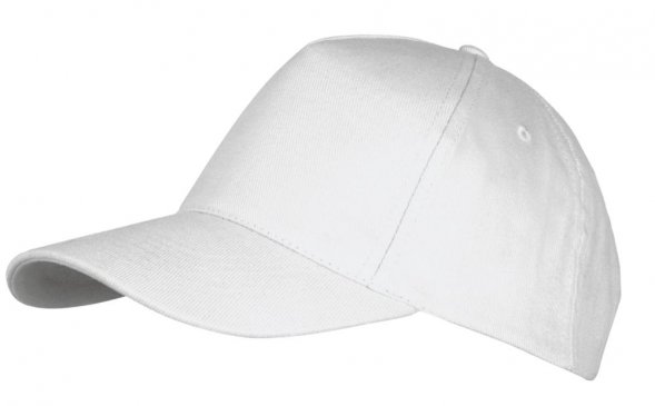 Бейсболка Long Beach, белая 