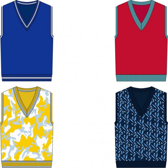 Жилет на заказ Classic Fint, акрил 