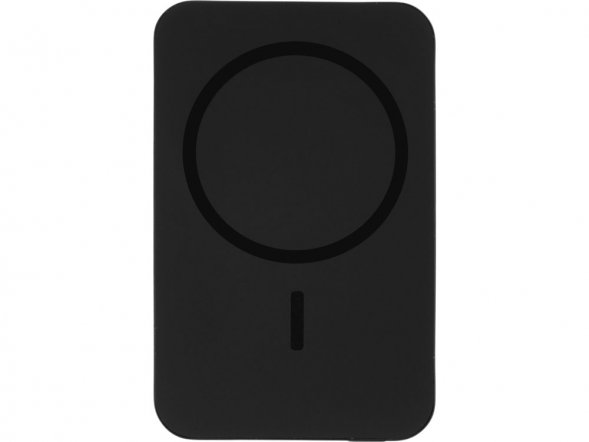 Магнитный беспроводной внешний аккумулятор Razor, 5000 mAh, металл, черный 