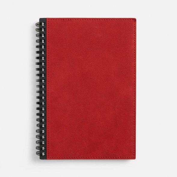 Ежедневник Notera, недатированный, красный 