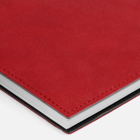 Ежедневник Notera, недатированный, красный 