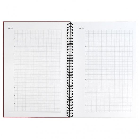 Ежедневник Notera, недатированный, красный 