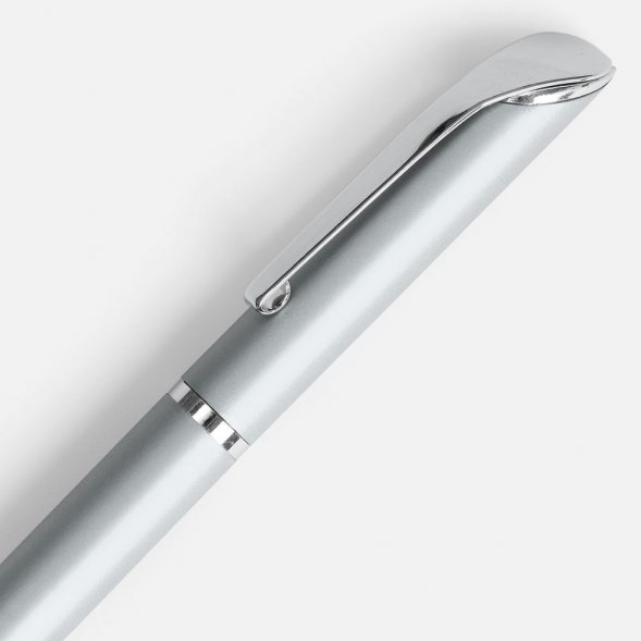 Ручка шариковая Glide, серая 