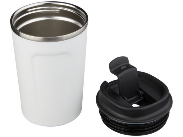 Герметичная медная вакуумная термокружка Thor объемом 360 мл, белый 