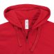 Толстовка женская Hooded Full Zip красная 