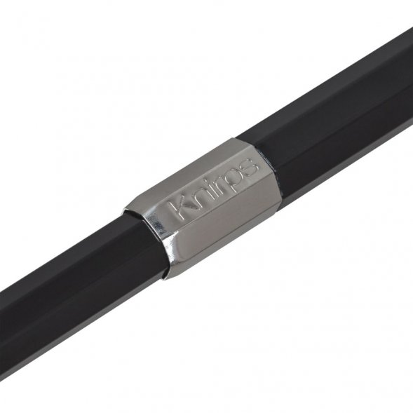 Зонт складной TS220 с безопасным механизмом, черный 