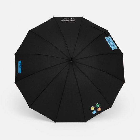 Зонт-трость Lui, черный 