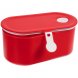 Ланчбокс Lunch Break, красный с белым 