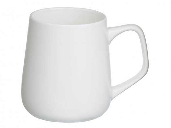 Кружка высокая с прямоугольной ручкой Moco, 530мл, белый 