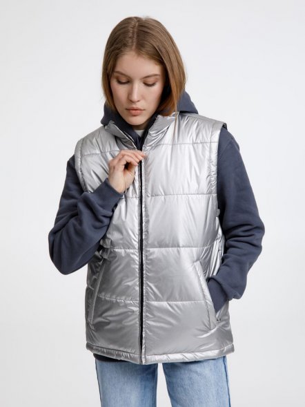 Жилет Kama, серебристый 