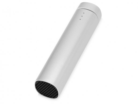 Портативное зарядное устройство Мьюзик, 5200 mAh, серебристый 
