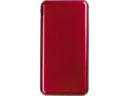 Внешний аккумулятор Forge v.2, металл, 10000mah, красный