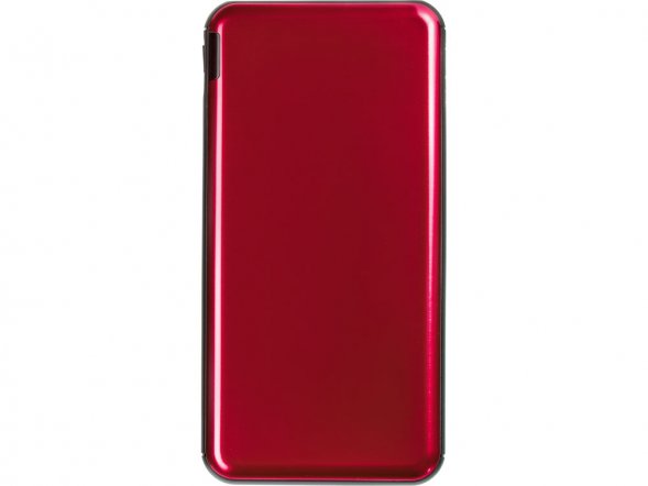 Внешний аккумулятор Forge v.2, металл, 10000mah, красный 